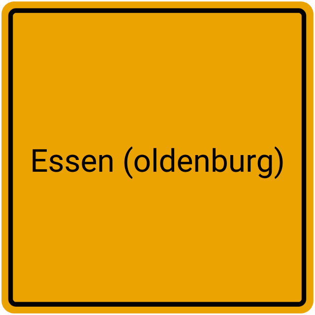 Meldebestätigung Essen (Oldenburg)